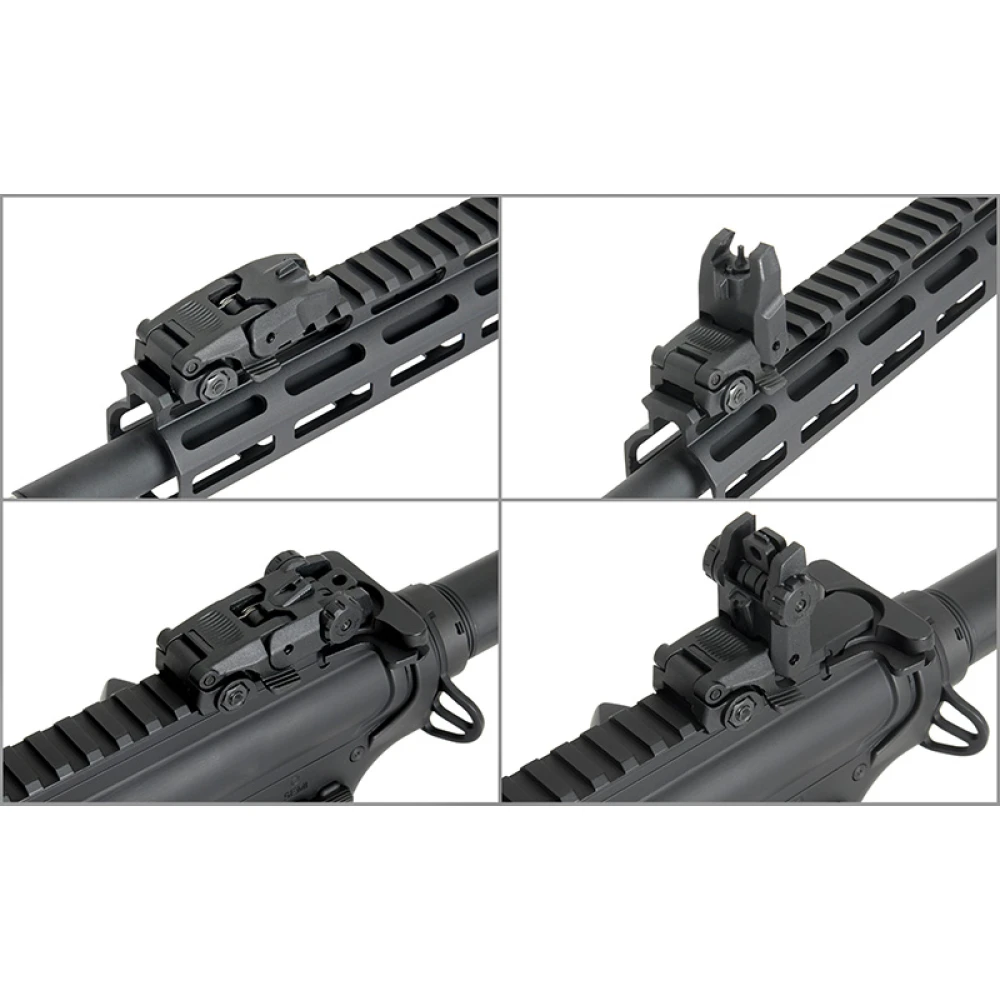 Airsoftový elektrický samopal ARCTURUS AT-AR01-CB AR-15 Carbine, kal. 6mm BB - čierny