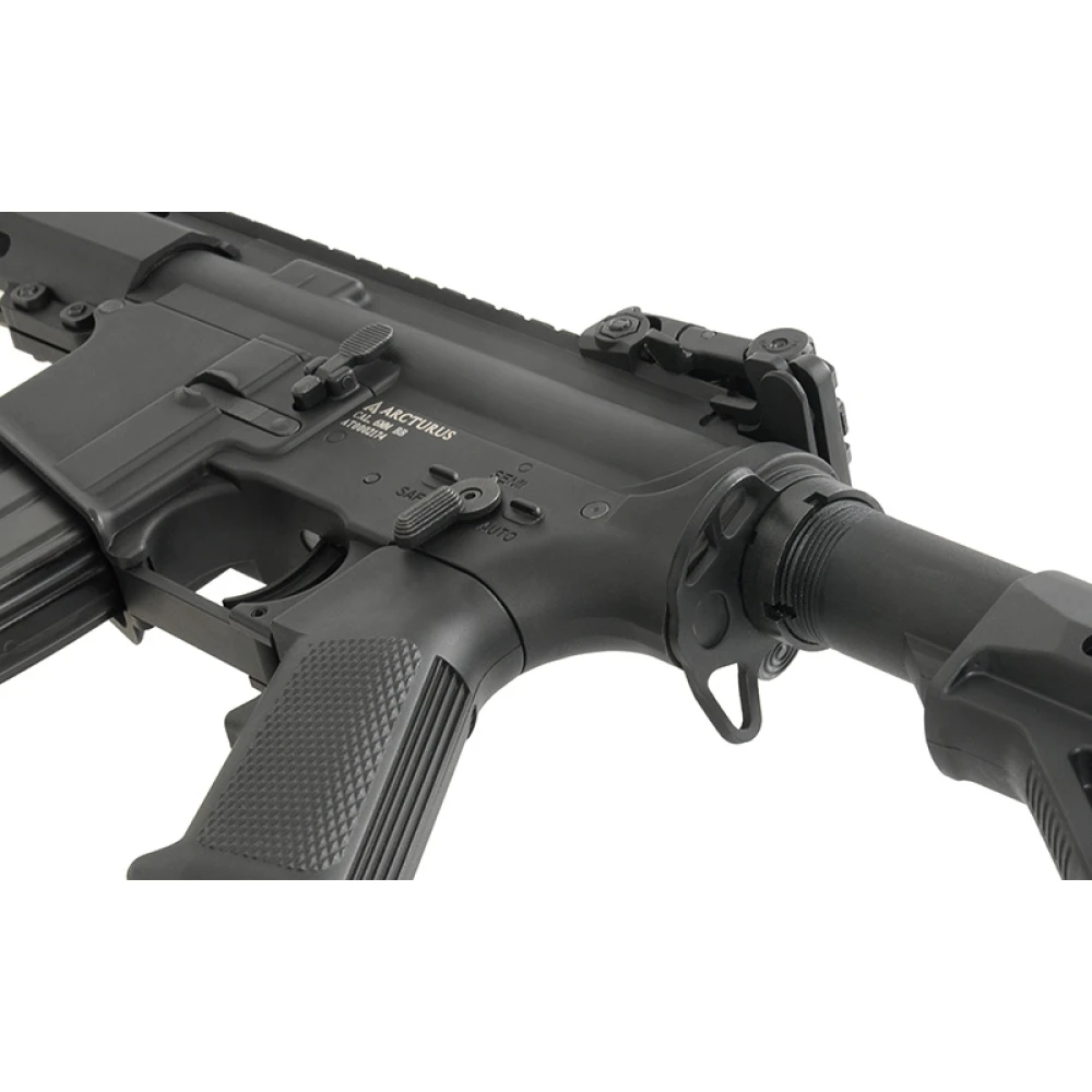 Airsoftový elektrický samopal ARCTURUS AT-AR01-CB AR-15 Carbine, kal. 6mm BB - čierny