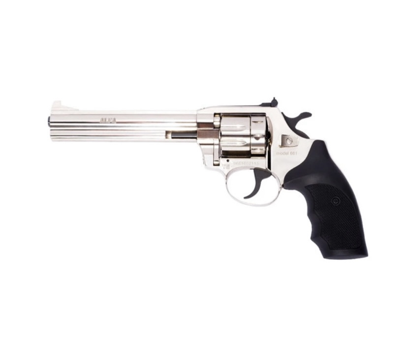 Flobertka Alfa 661, nikel, plast, kal. 6 mm