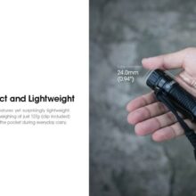 NITECORE EDC33 4000lm LED NiteLab UHi 20 MAX