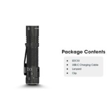 NITECORE EDC33 4000lm LED NiteLab UHi 20 MAX