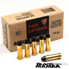 38 Spec. Fiocchi Black Mamba, 50ks