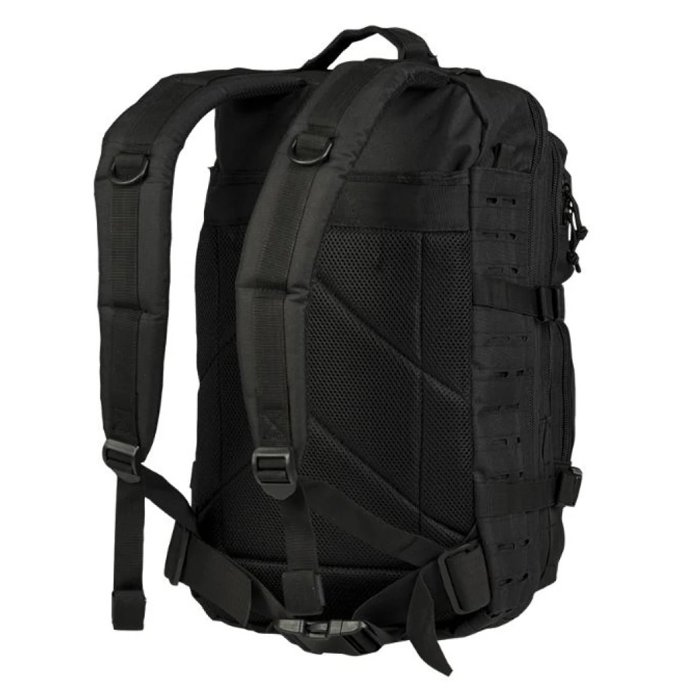 Batoh taktický MIL-TEC US Assault LG Laser Cut, veľký - čierny – Obrázok 2