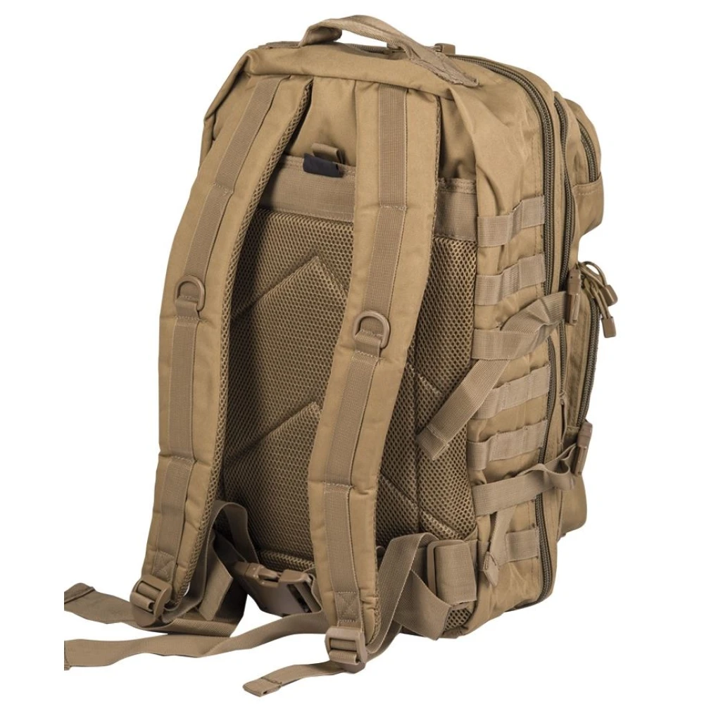 Batoh taktický MIL-TEC US Assault LG, veľký - coyote – Obrázok 2