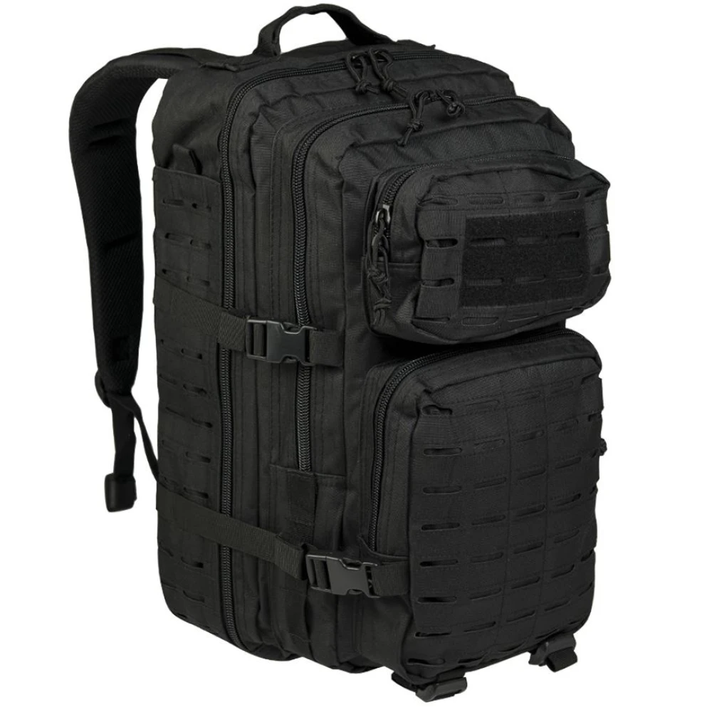 Batoh taktický MIL-TEC US Assault LG Laser Cut, veľký - čierny