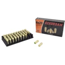 Poplašné náboje ÖZKURSAN 8 mm P.A. Knall, 50 ks