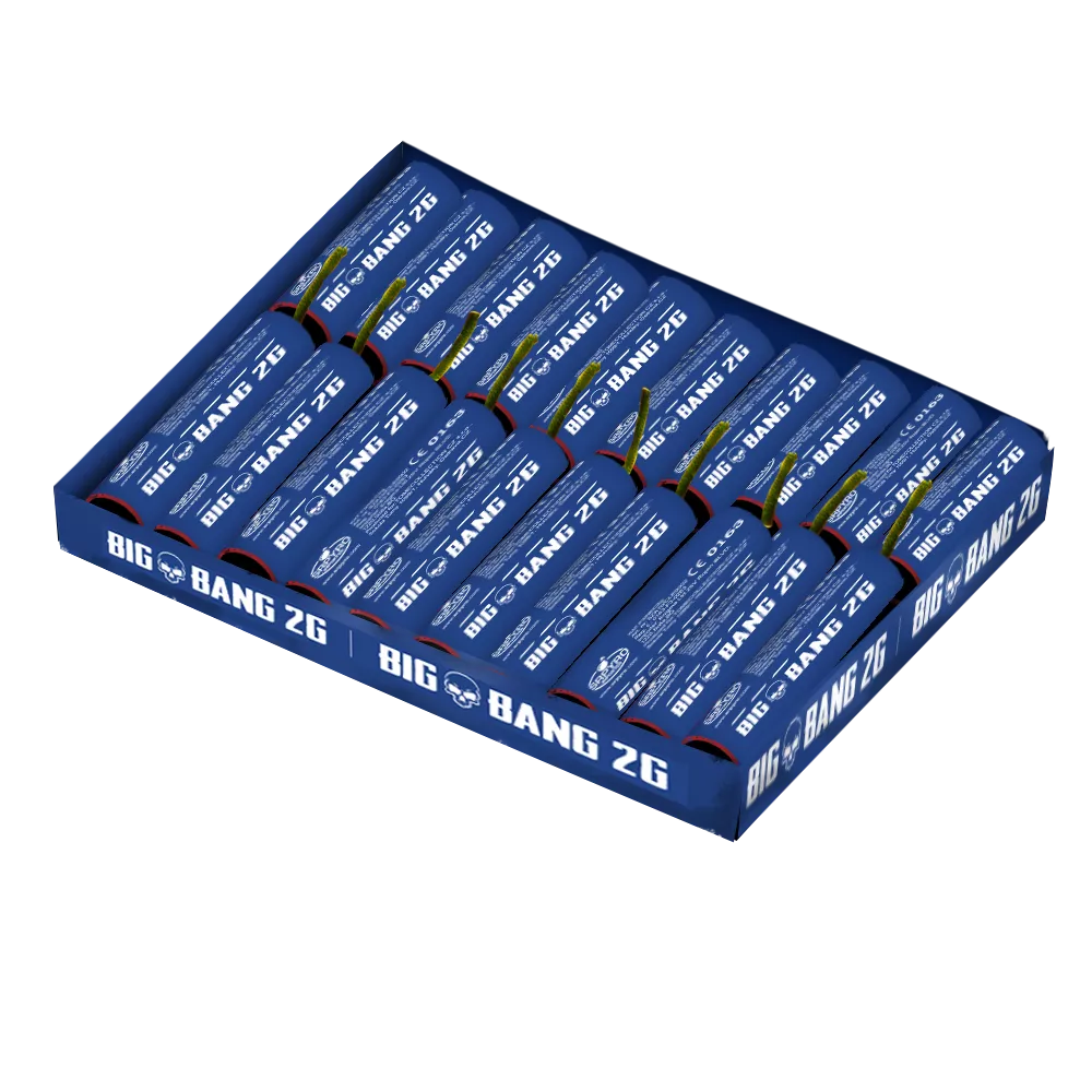 Petardy Big bang modré 2G, 20ks