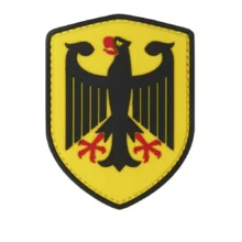 Patch 101 INC German Eagle Nemecký Orol - žltočierny