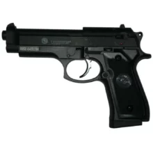 Airsoftová manuálna pištoľ TAURUS PT92 s kovovým záverom - čierna BB 6mm