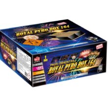 Profi ohnňostroj ROYAL PYRO BOX 164 rán, kaliber 25+30mm