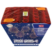 Ohňostroj FAN BOX I. (profi séria), 25 rán - vejár