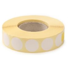 Terčové zálepky 16 mm – biele