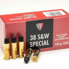 FIOCCHI 38 Special LRN 158gr. GZN, 50ks