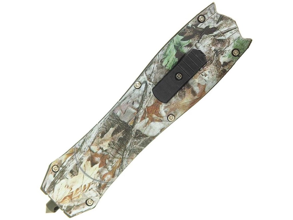 Vyskakovací nôž z predu motív list 23,5/9cm – Obrázok 2