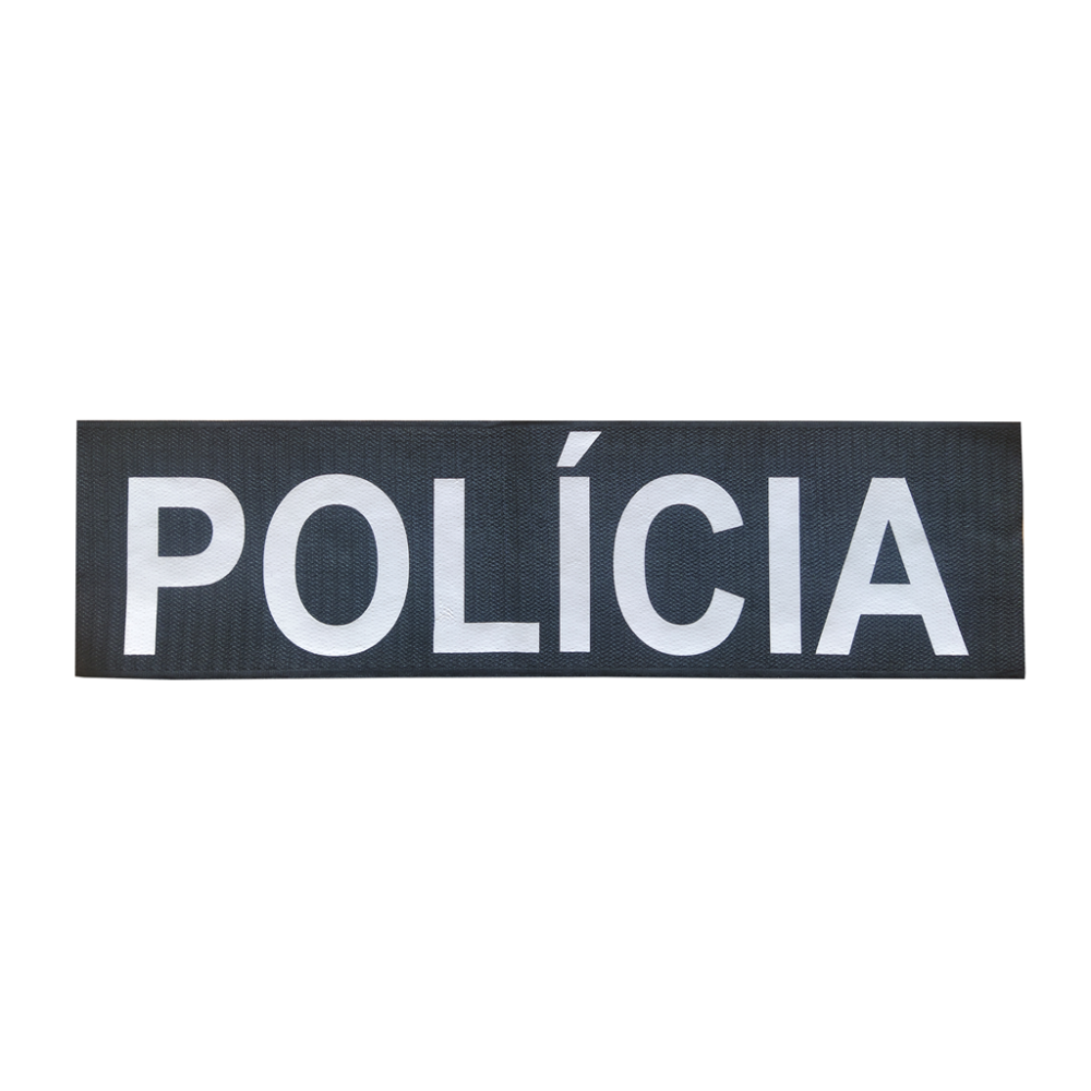 Označenie POLÍCIA 10x22cm - so suchým zipsom