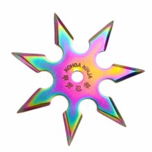 Vrhacia hviezdica 7-cípa dúhová