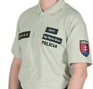 Polokošeľa POLÍCIA – zelená