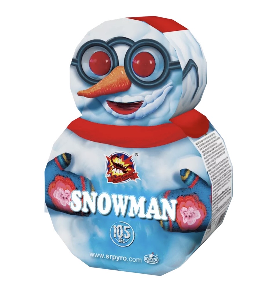 Snowman, kombinovaná fontána